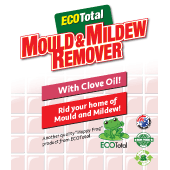 ecototal mould and mildew remover label