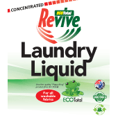 ecototal revive laundry liquid label